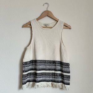 Madewell Patterned Sweater Tank